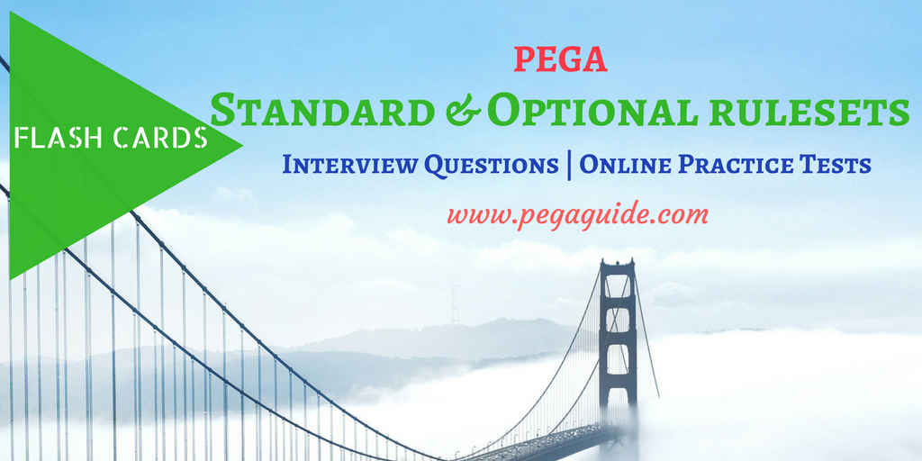 List of pega shipped rulesets 