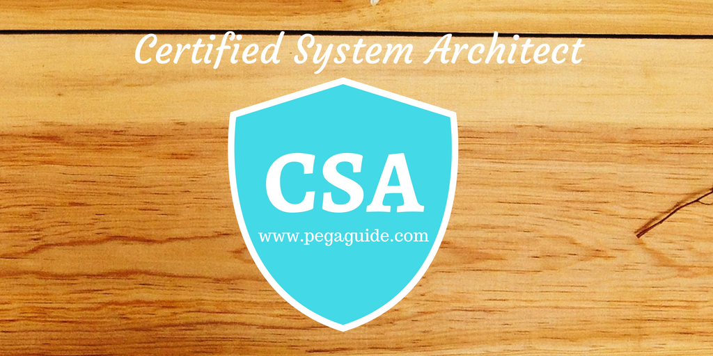 Certified System Architect (CSA)