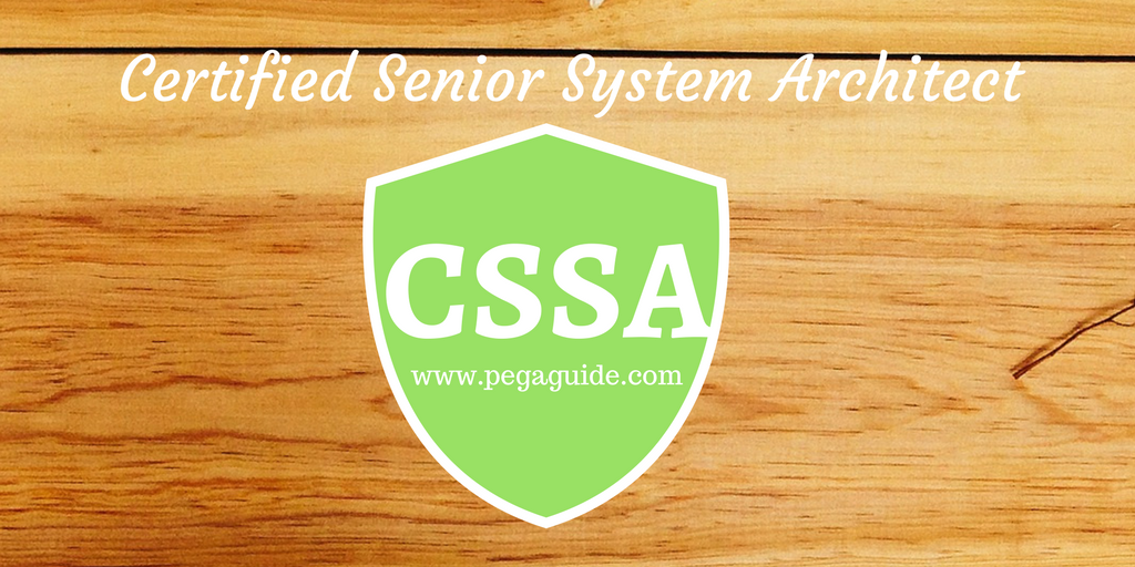 Certified Senior System Architect (CSSA)