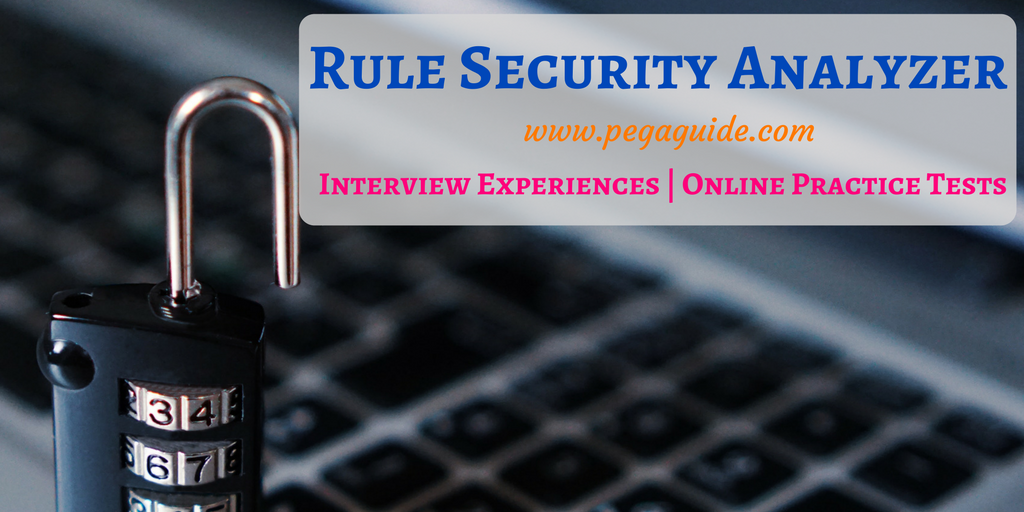 Run "Rule Security Analyzer"
